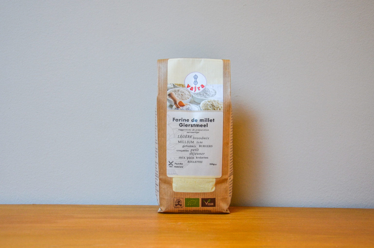 Farine de millet et aux graines sans gluten 500grbio ByO Votre